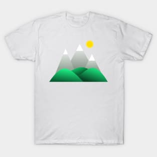 Hills and mountains T-Shirt